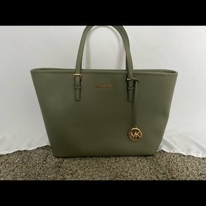 Olive green MK purse